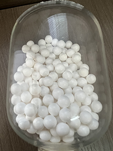 grinding ball replacement timing identified through wear inspection and performa